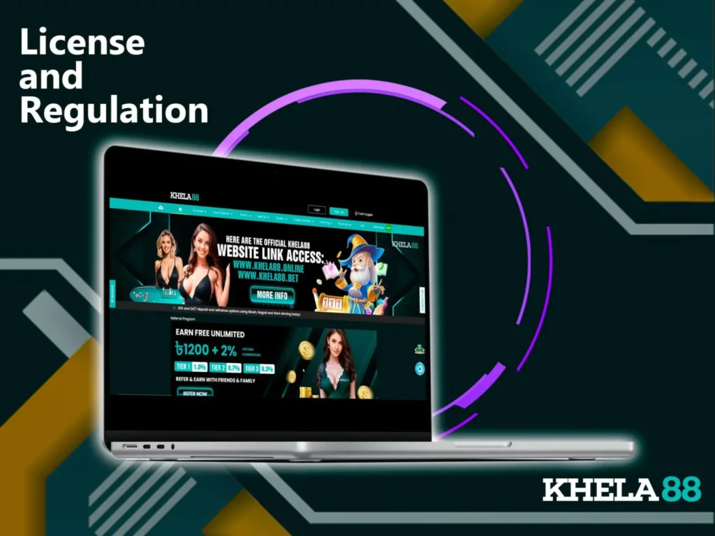 Khela88 license and regulation